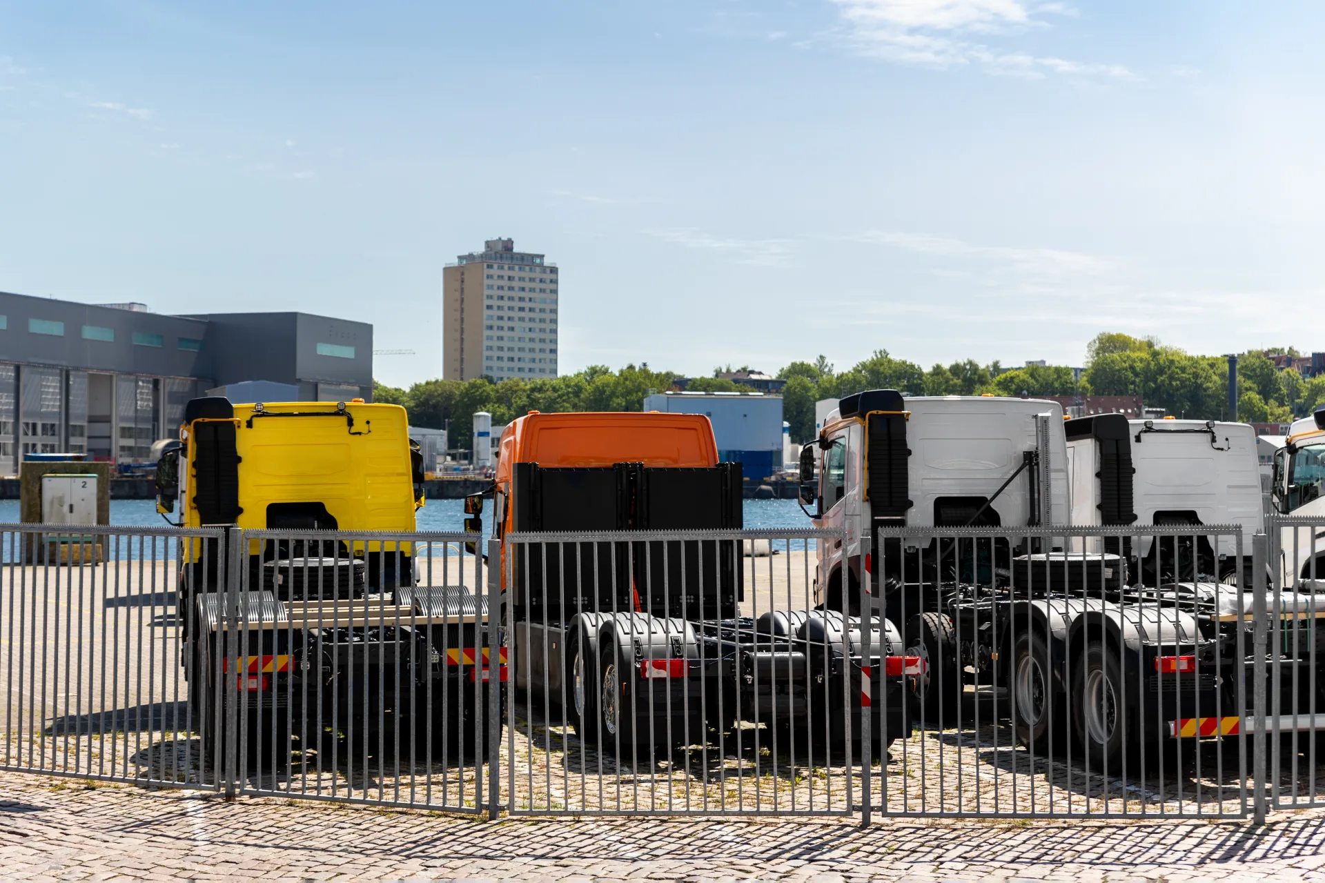 Heavy duty trucks for export